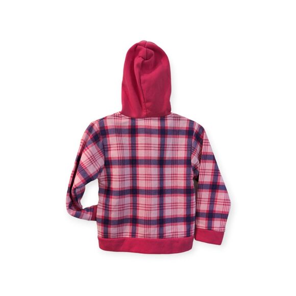 MJ Collection Girls Pink Hoodie 'Super Cubes' Size 10 - Picture 2 of 6